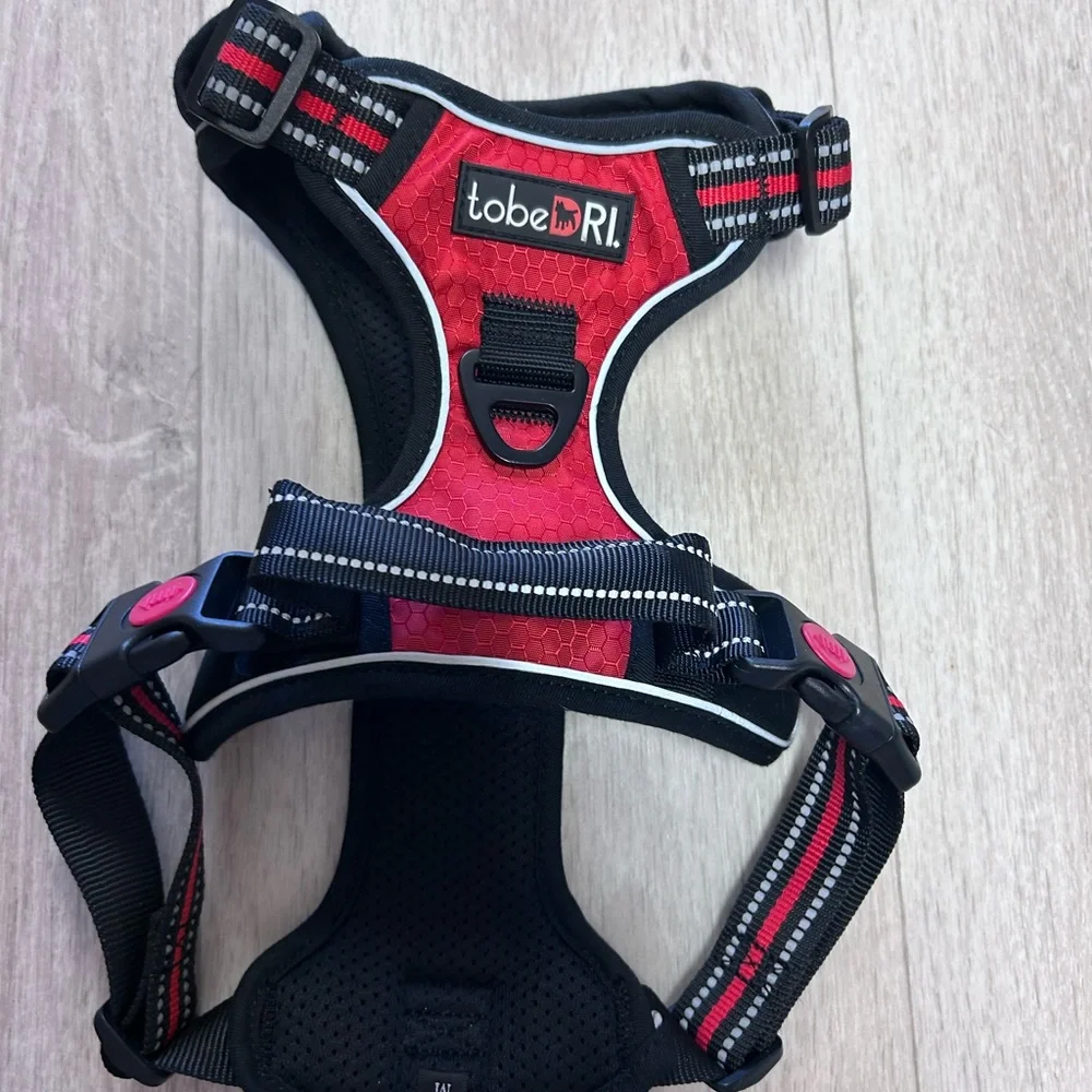 TobeDRI‎ Red and Black Dog Harness